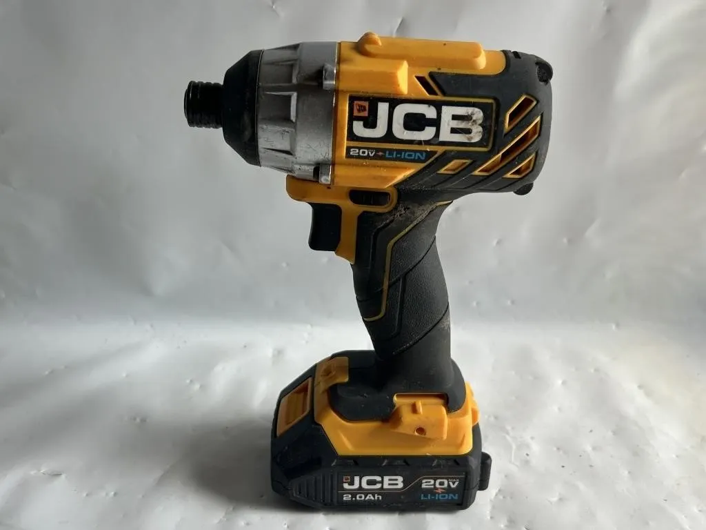 JCB 20V Li-Ion Impact Driver with 2.0Ah Battery