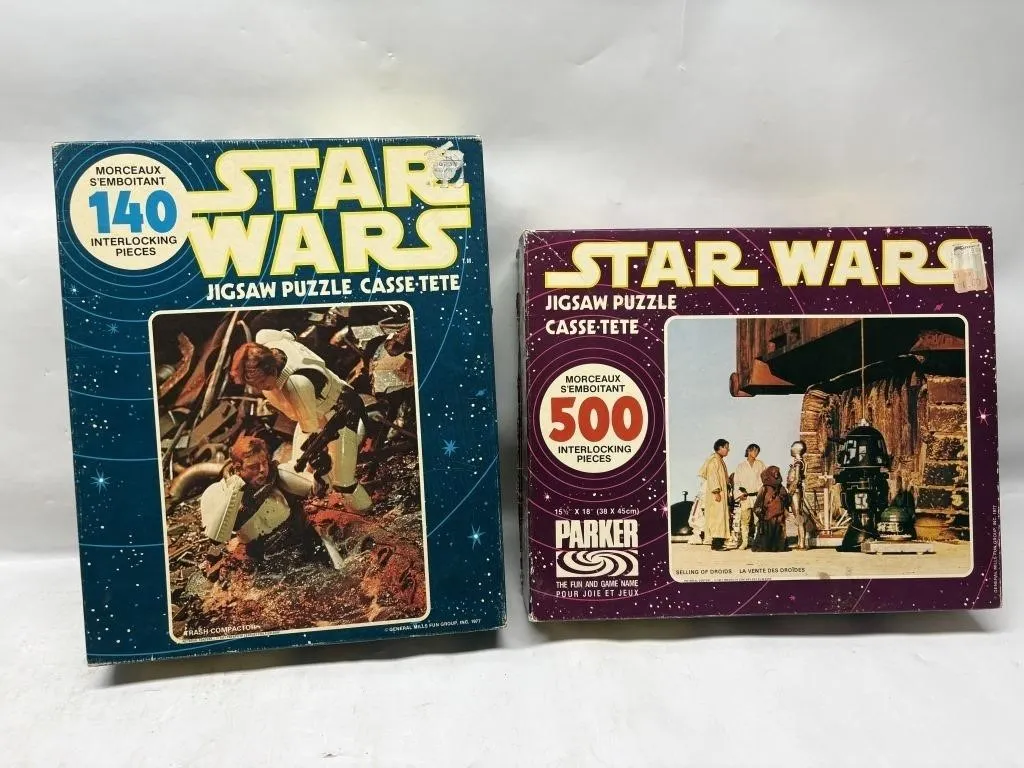 Star Wars 140 & 500 Piece Jigsaw Puzzles,