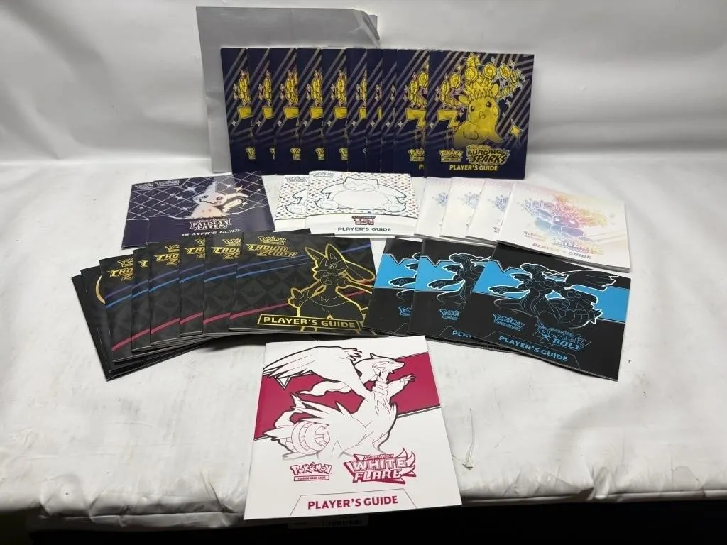 Pokémon TCG Player's Guide Booklet Lot