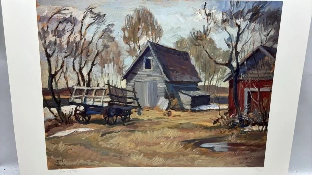 20 x 16 inches Leo Mol Hand Signed Art Print