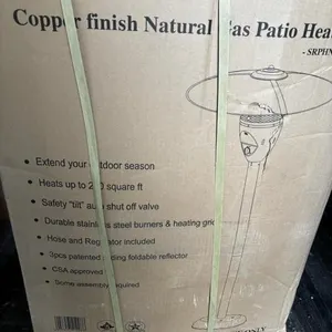 NEW Copper Finish Natural Gas Patio heater