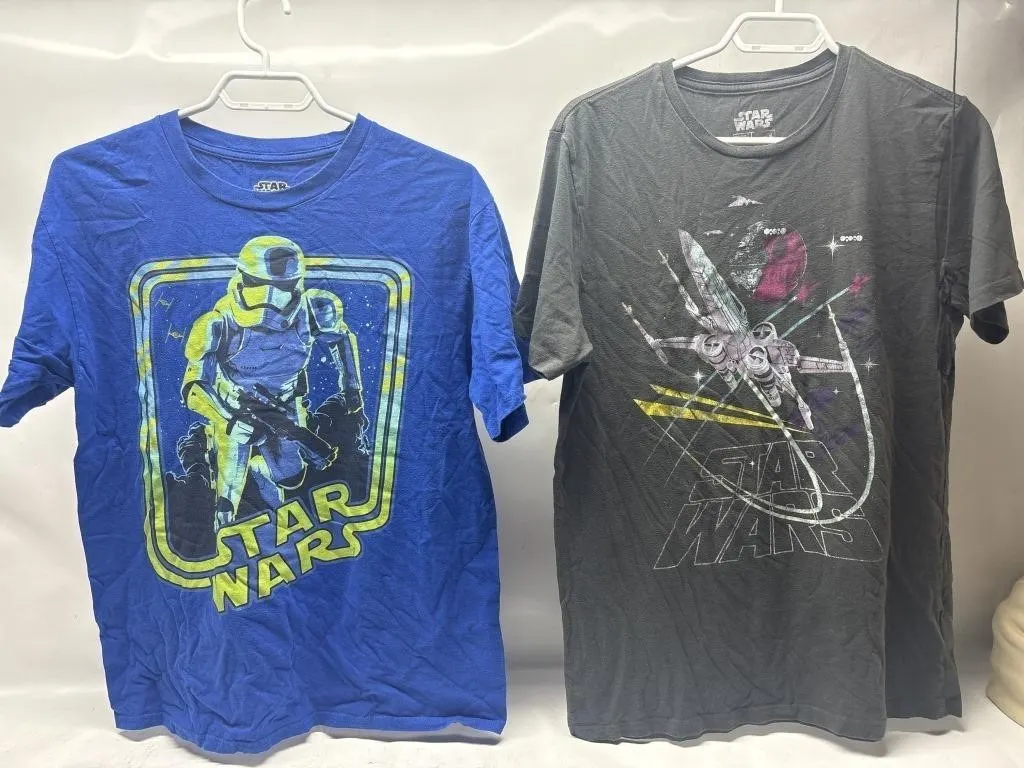 Star Wars Graphic T-Shirts, Lot of 2