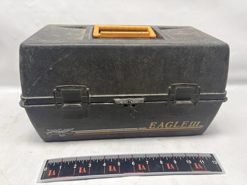 Fenwick Eagle III Tackle Box Loaded with Lures &