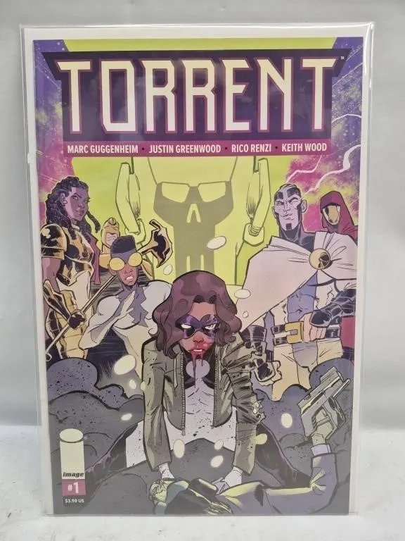 Torrent #1 Image Comics with sleeve