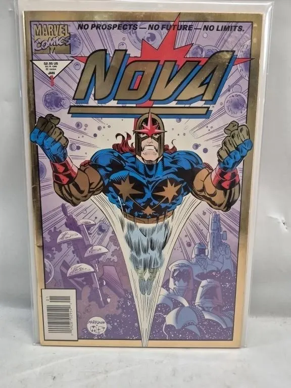 Nova #1 Marvel Comics (1994) Gold Foil Cover