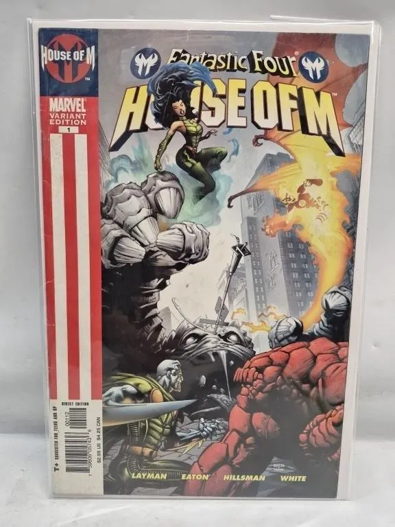 Fantastic Four: House of M #1 Variant Comic