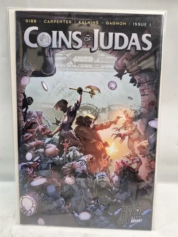 Coins of Judas #1 Band of Bards Variant Comic
