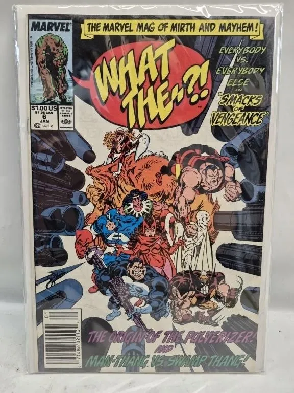 What The-?! #6 Marvel Comic Book (Jan)