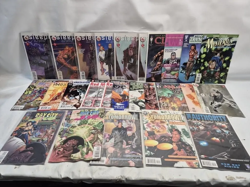Wildstorm Comics Lot: Sleeper, Planetary & More