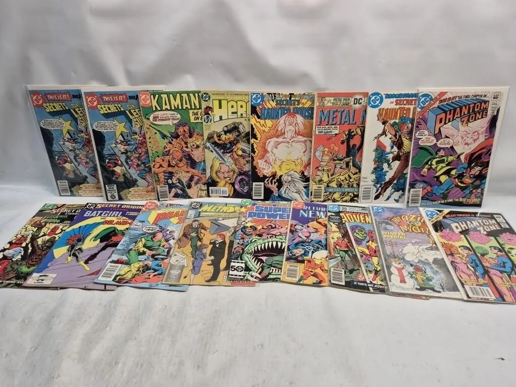 DC Comics Lot: Secrets, Phantom Zone, Metal Men &
