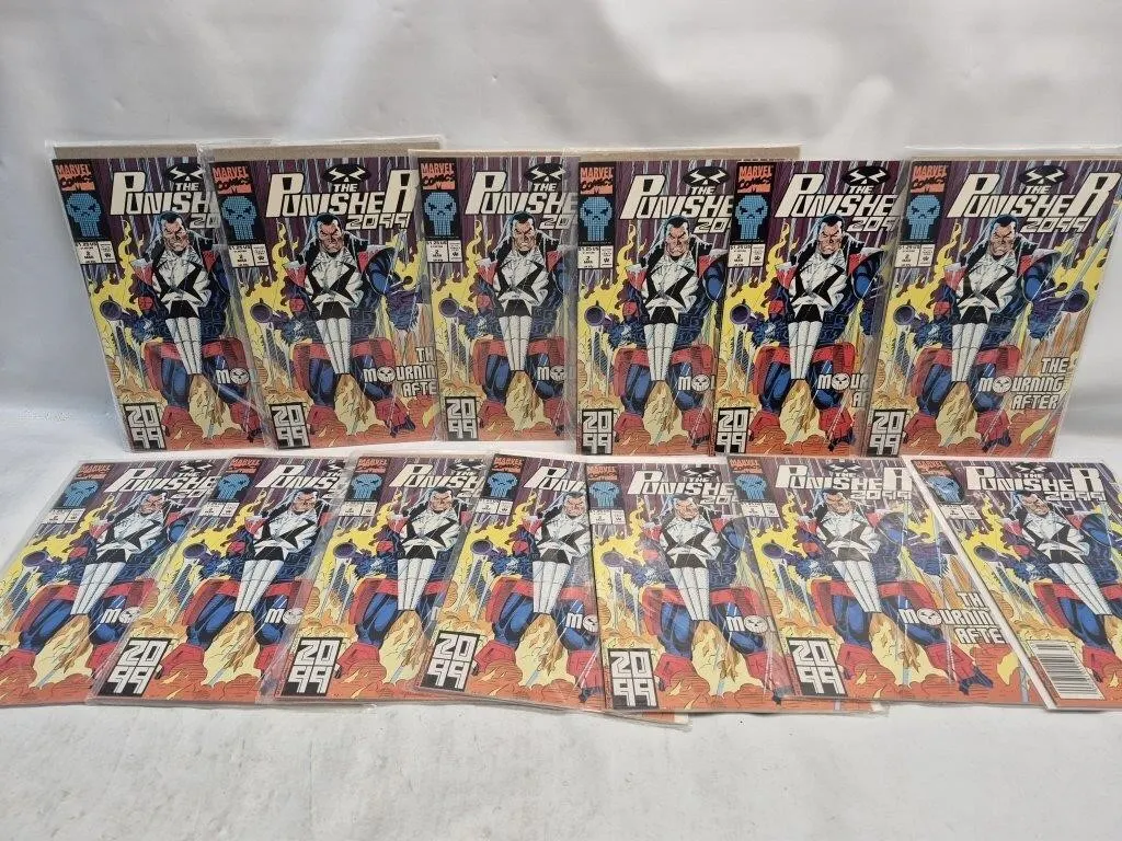 Punisher 2099 #2 'The Mourning After' Comic Lot