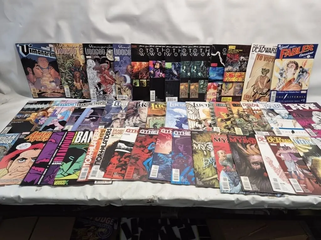 Vertigo Comics Lot: Fables, Lucifer, Y the Last
