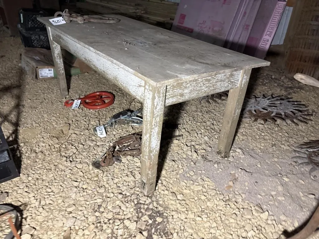Antique Farm Table