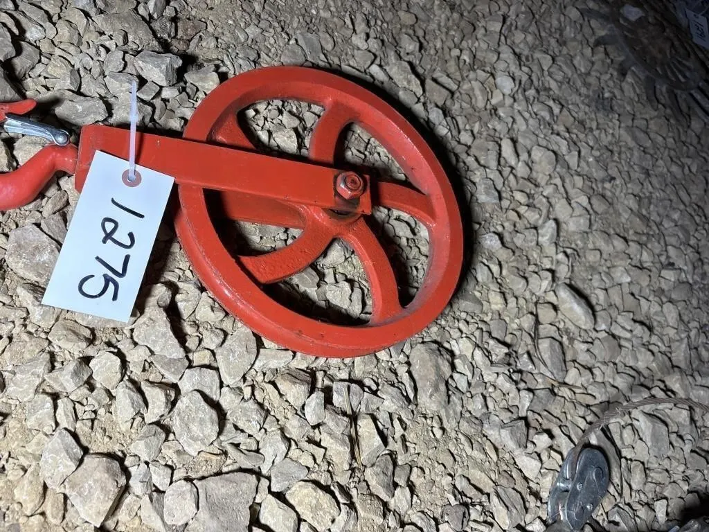 Large Cast Pulley