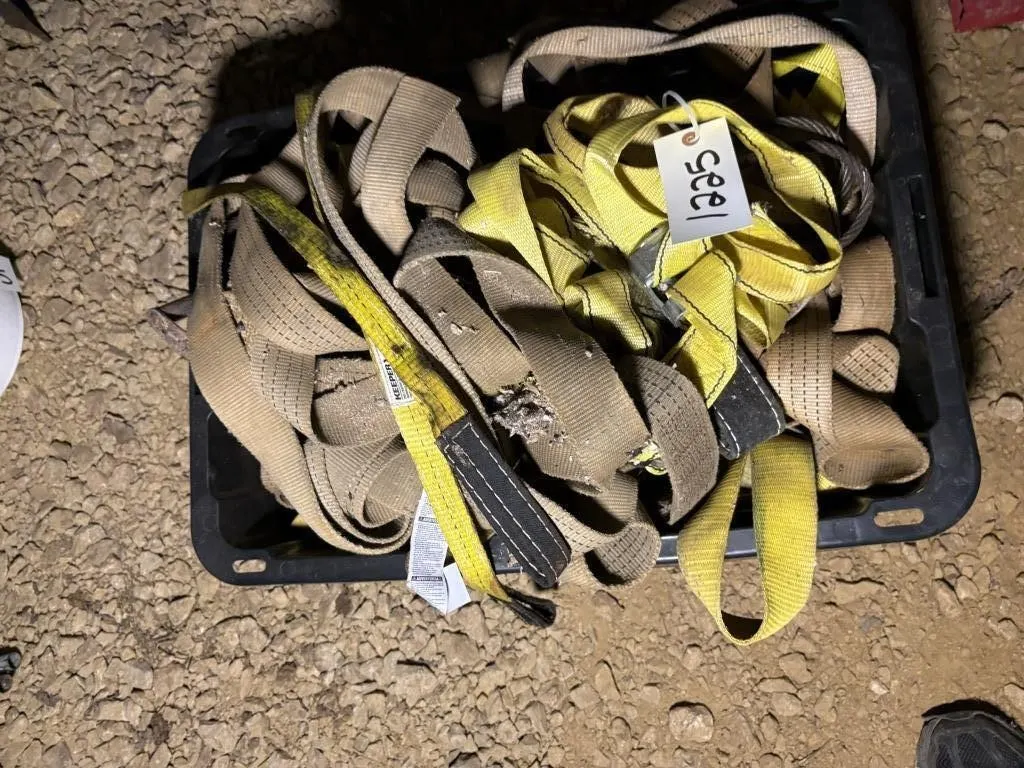 Ratchet Straps, Lifting Straps etc