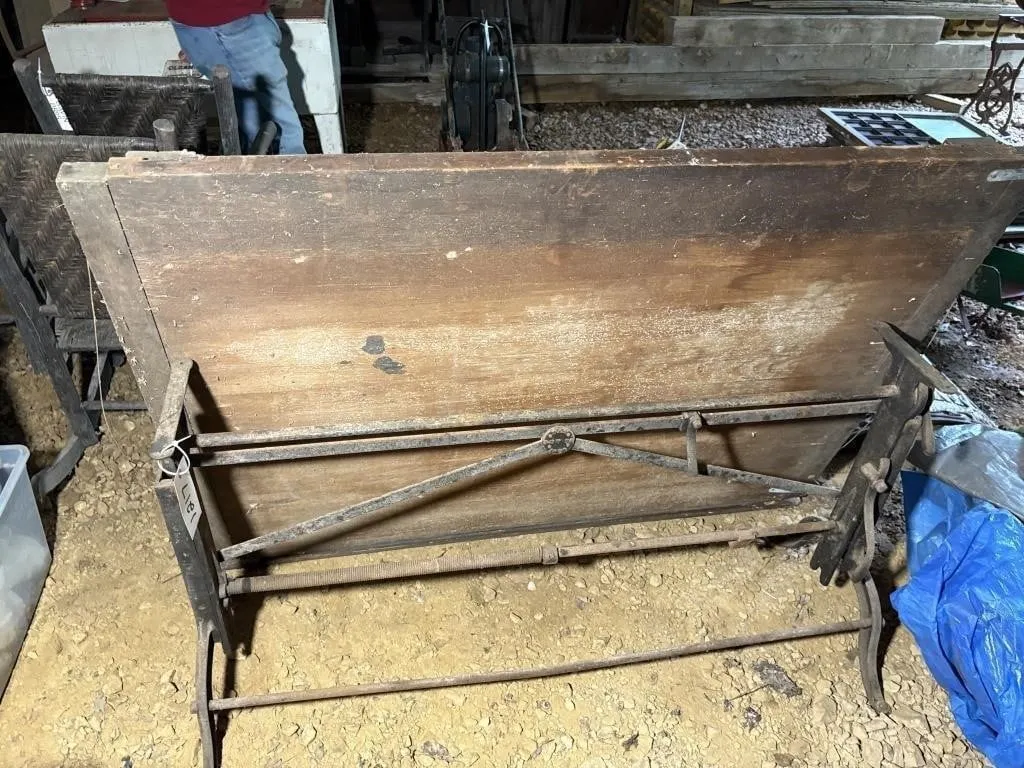 Heavy Industrial Iron Drafting Table?