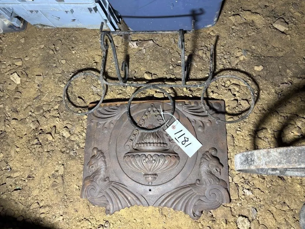 Decorative Cast Door & Holder