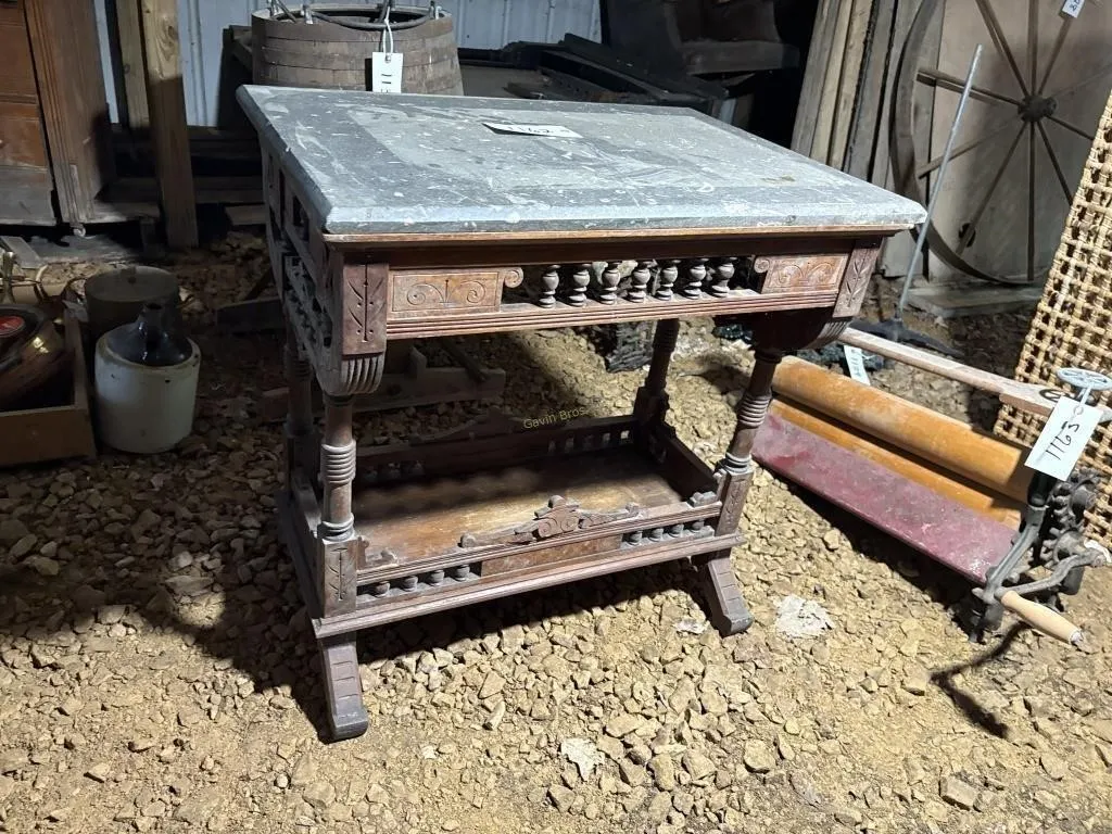 Marble Top Table