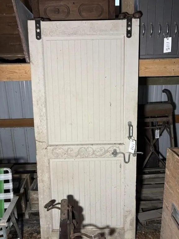 Antique Door on Rollers