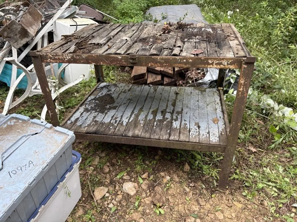 Metal Base Table