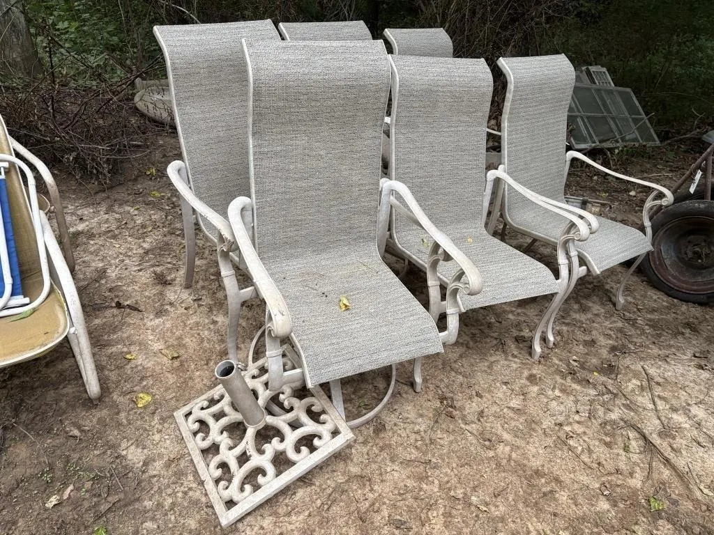 Lawn Chairs & Umbrella Base