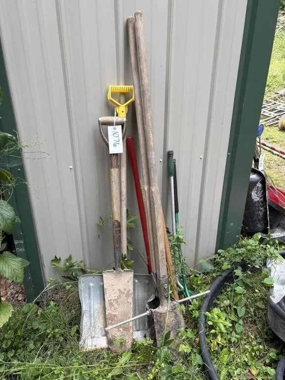 Yard Tools. Wands. Shovels etc