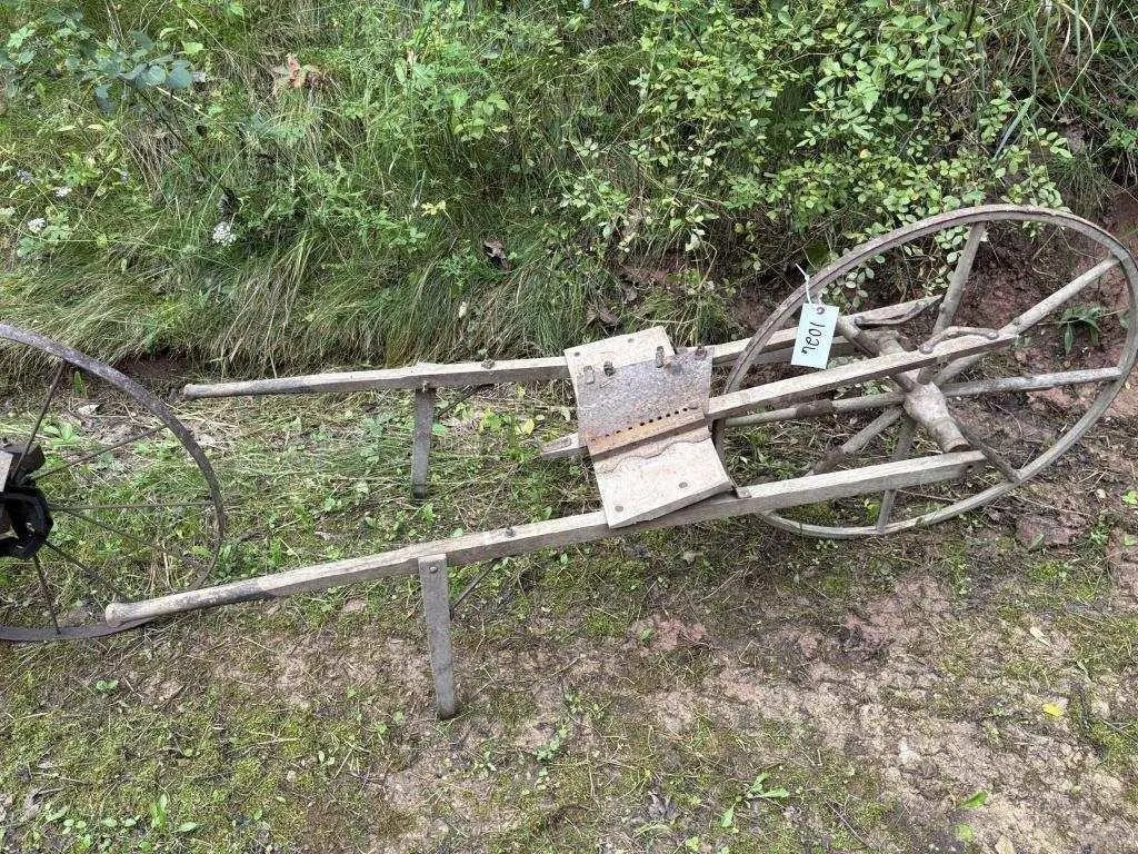 Antique Walk Behind Seeder