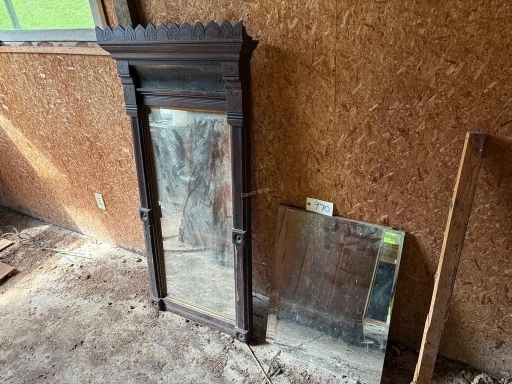 Cabinet Top & Mirrors