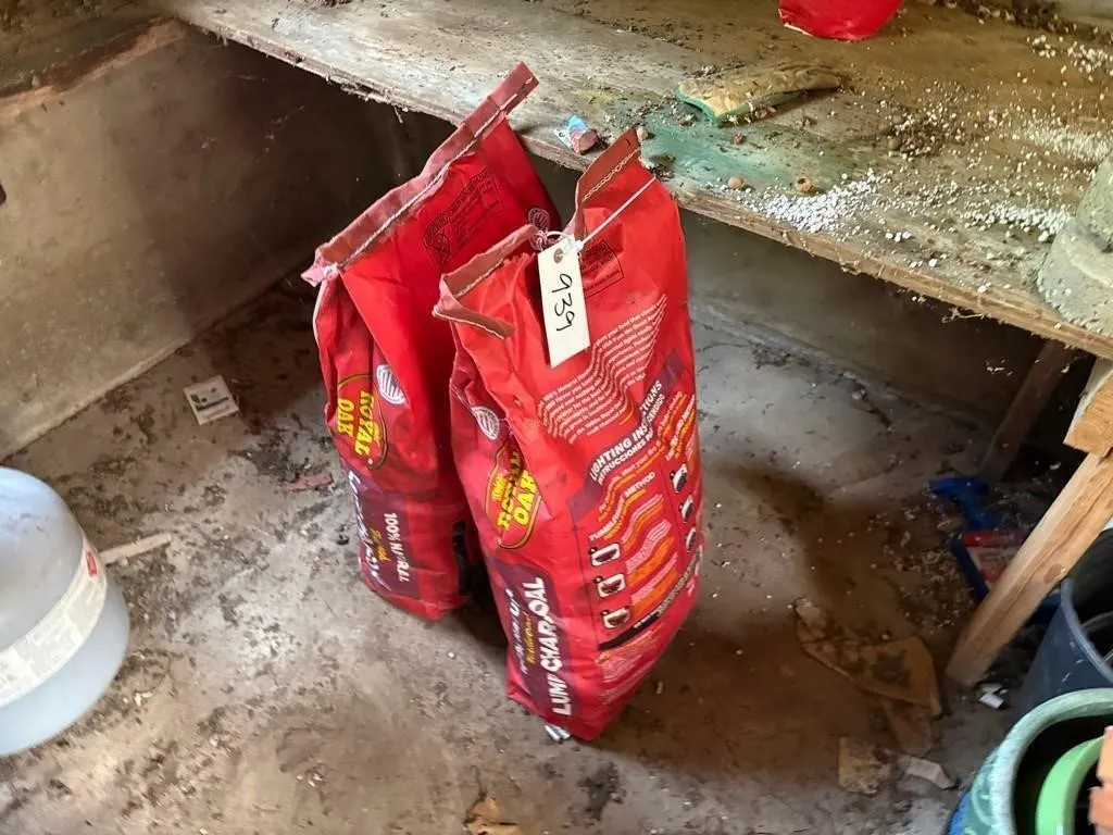 2-Bags of charcoal
