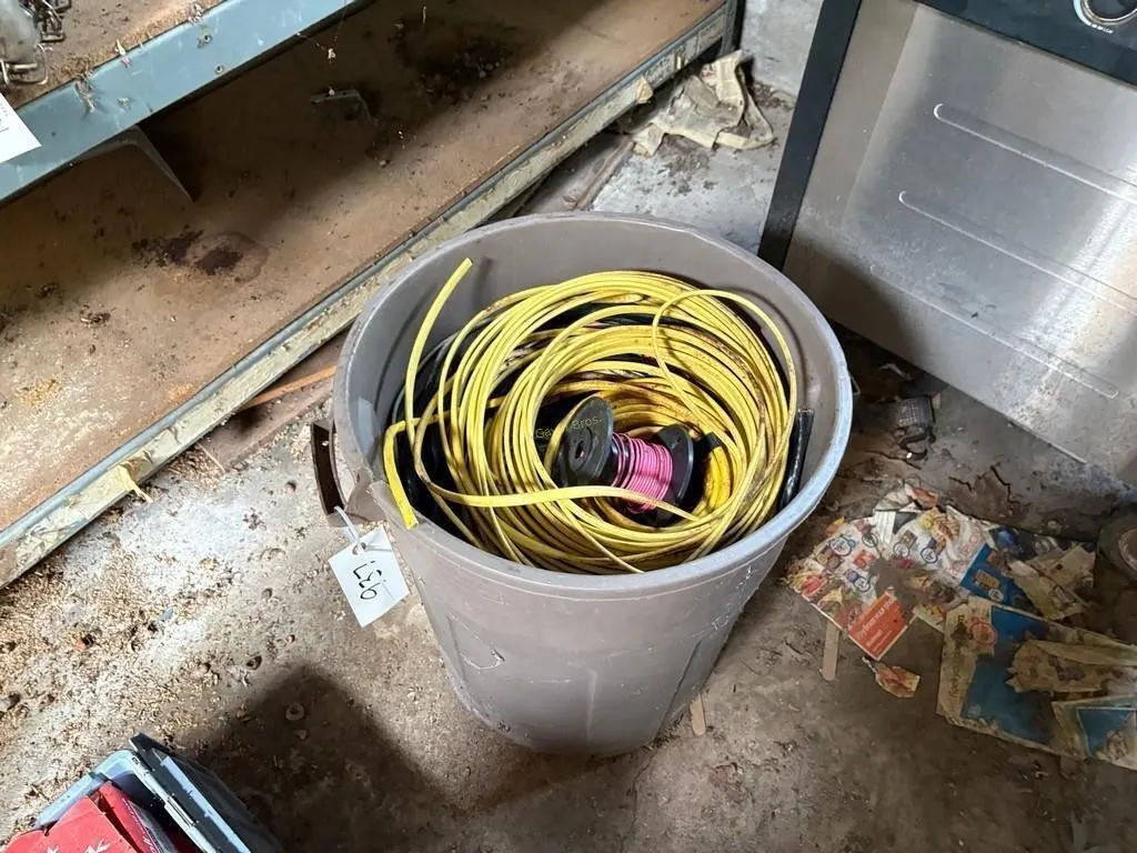 Garbage Can of Wire