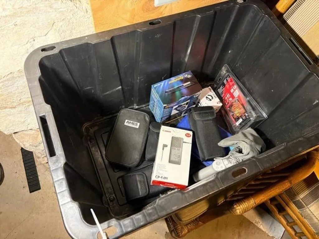 Camera Equipment. Charger, Fan, Stick etc