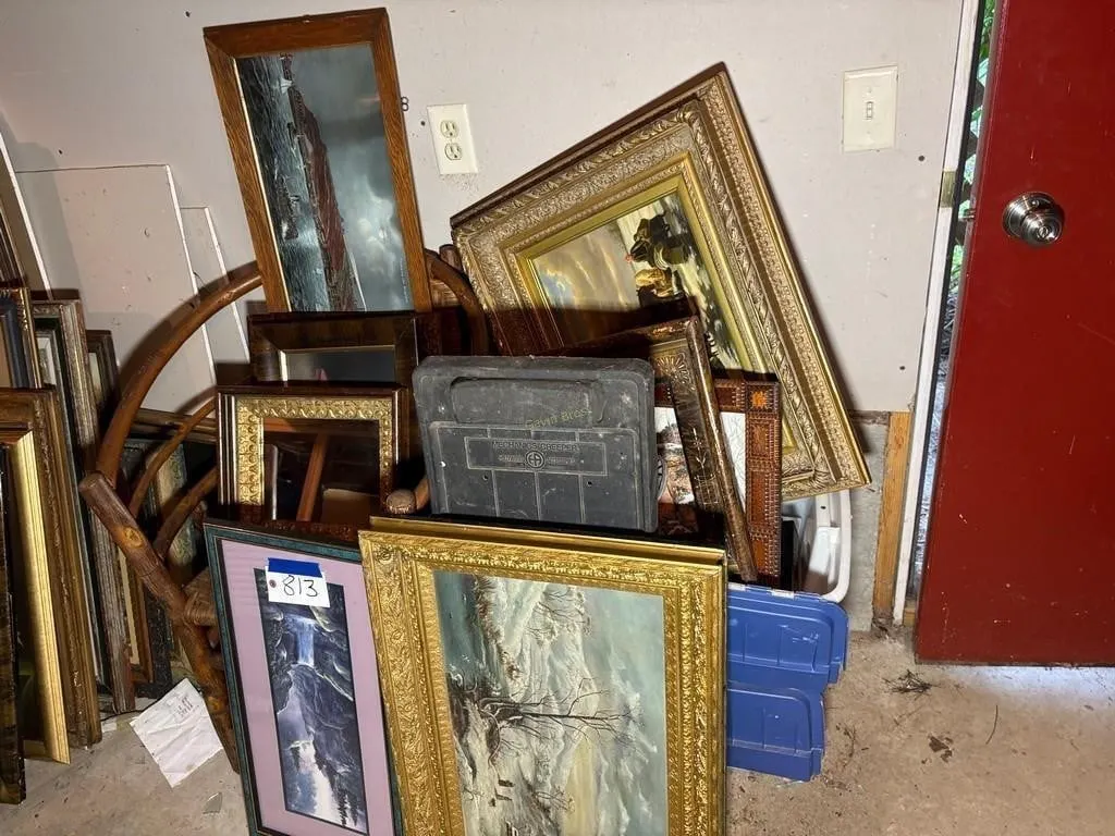Large Lot of Pictures & Paintings