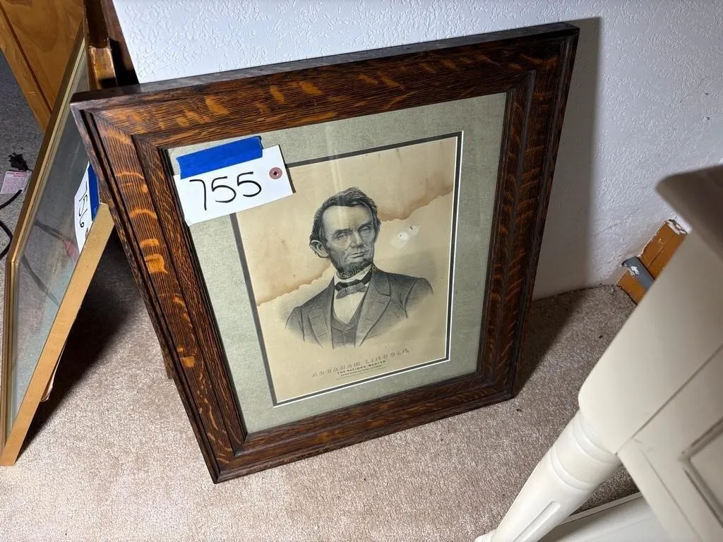 Abraham Lincoln Lithograph