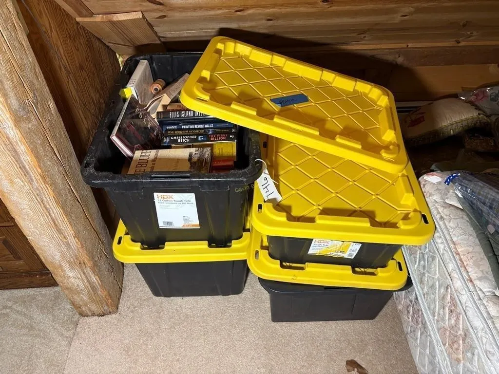 Totes of Books