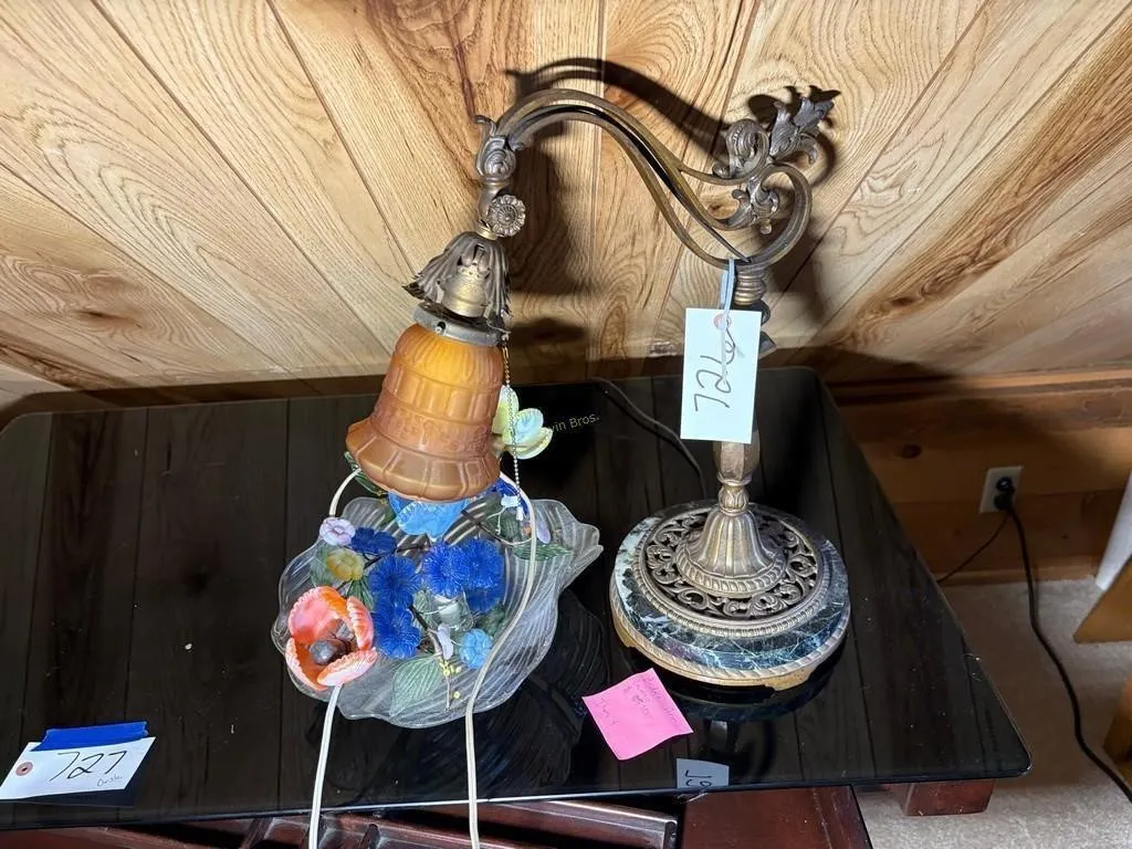Bridge Arm Lamp & other