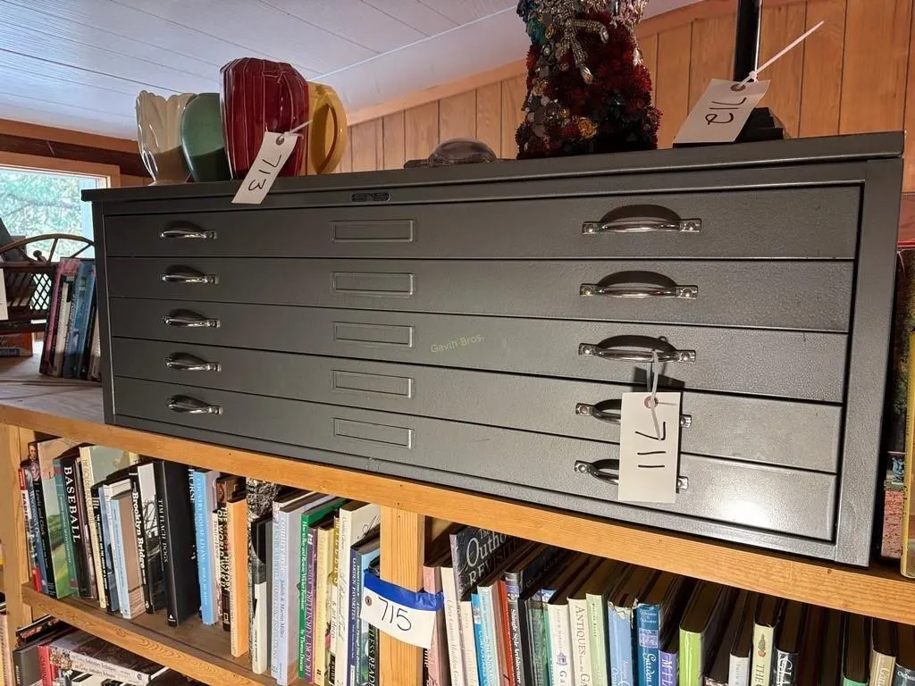 Metal 5-drawer Crafting Cabinet w/supplies