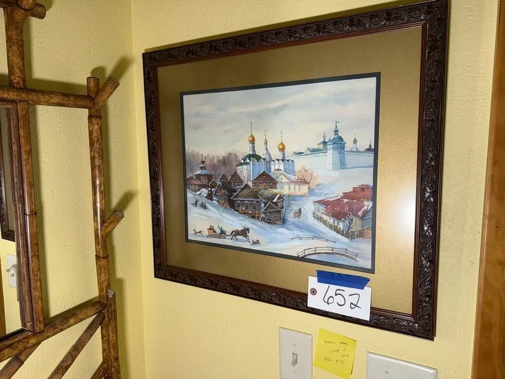 Russian Winter Scene