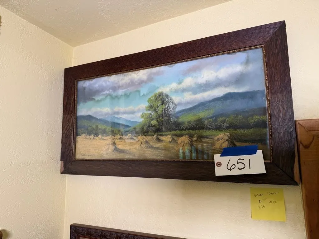 Old Time Farm Scene by Anderson