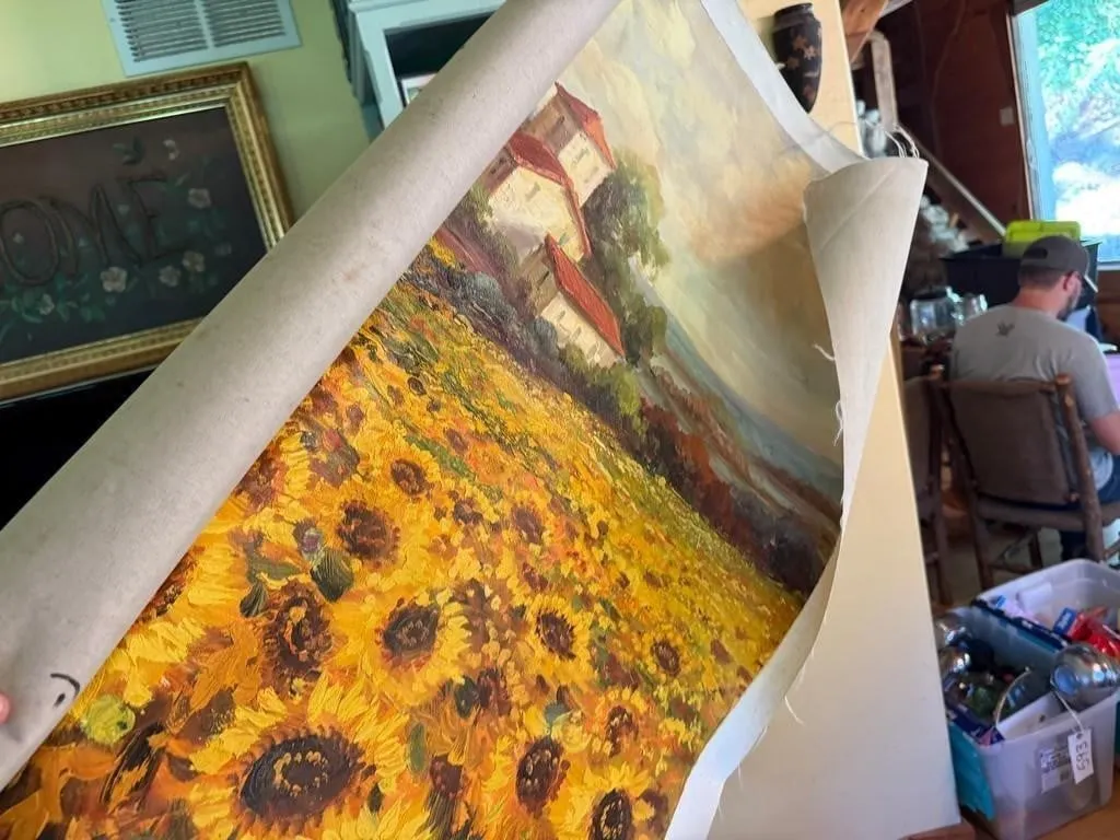 Large Canvas Painting
