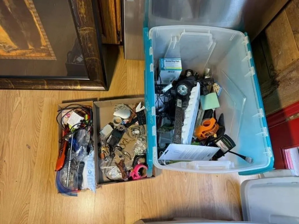 Utensils, Lighters, Battery, Junk Drawer Items