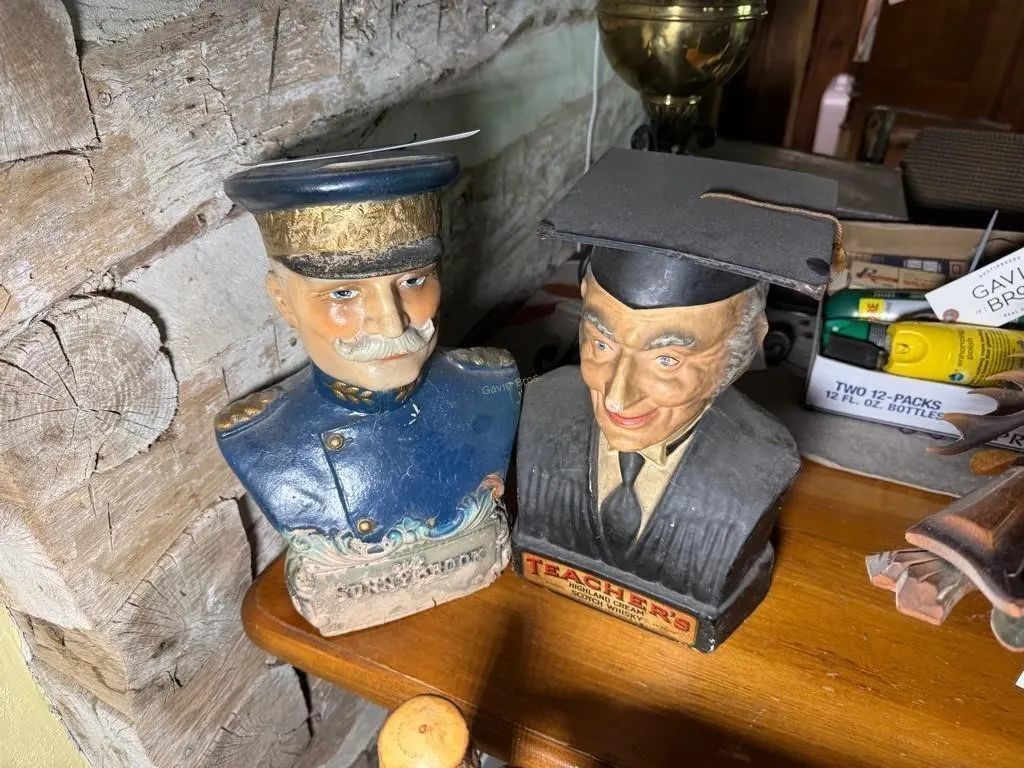 (2) Light Head Busts