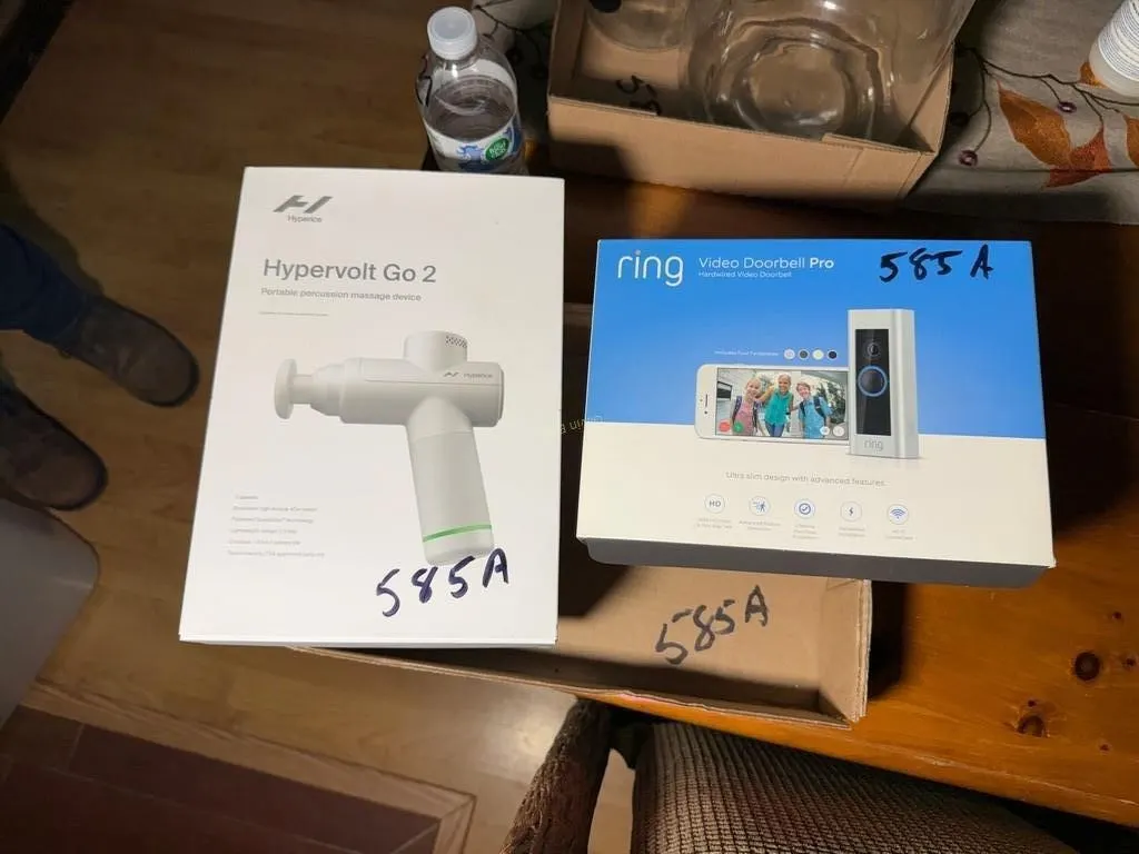 Ring Doorbell Pro & Massage Gun
