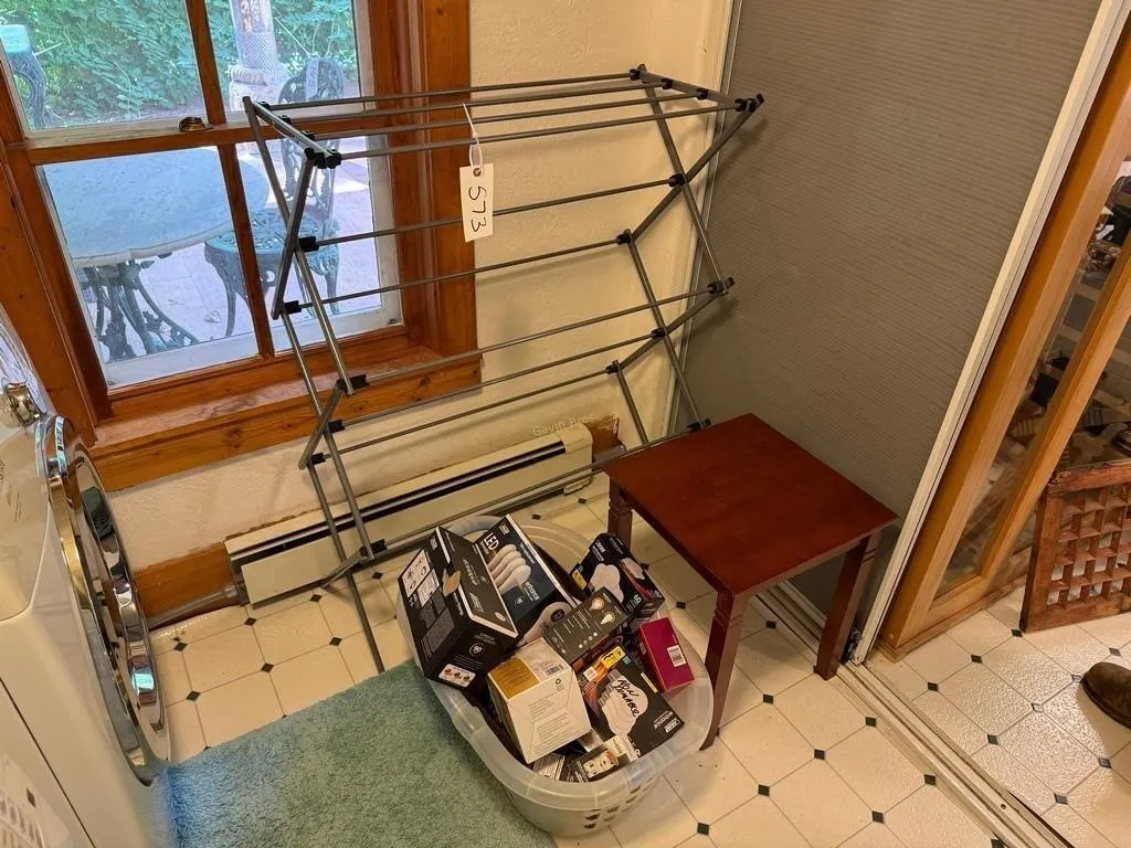 Light Bulbs, Drying Rack