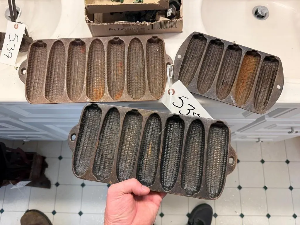 Cast Iron Corn Bread Molds