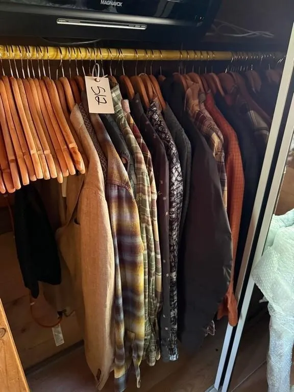 Large Lot of Men's Clothing