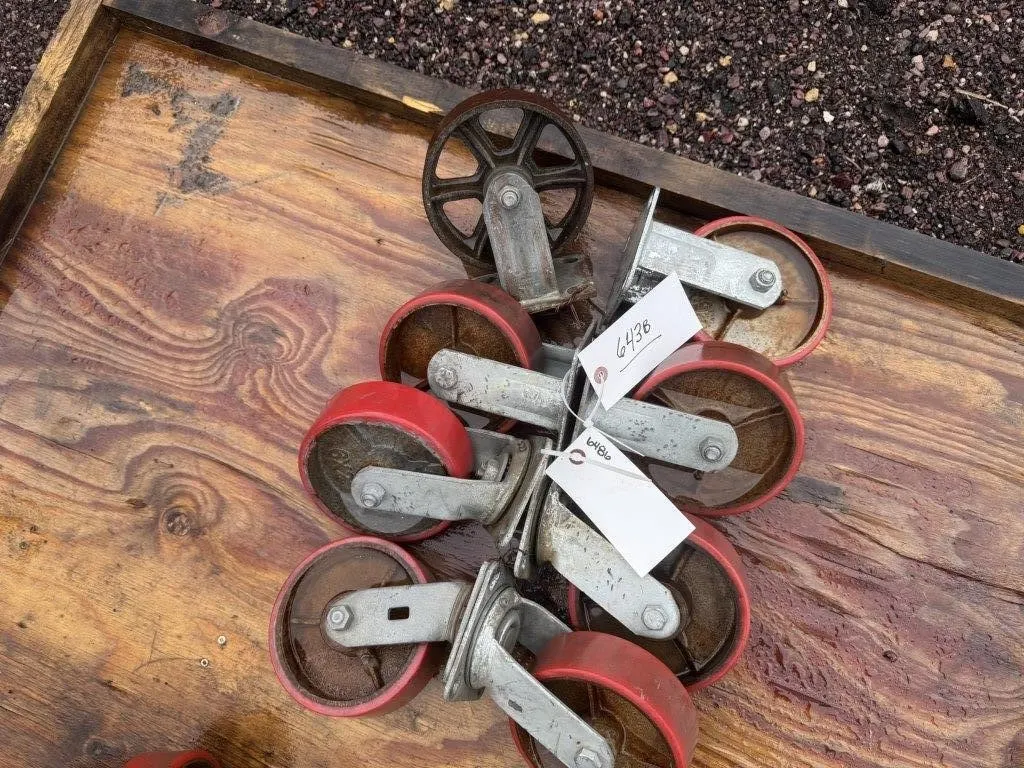(8) 6" Caster Wheels