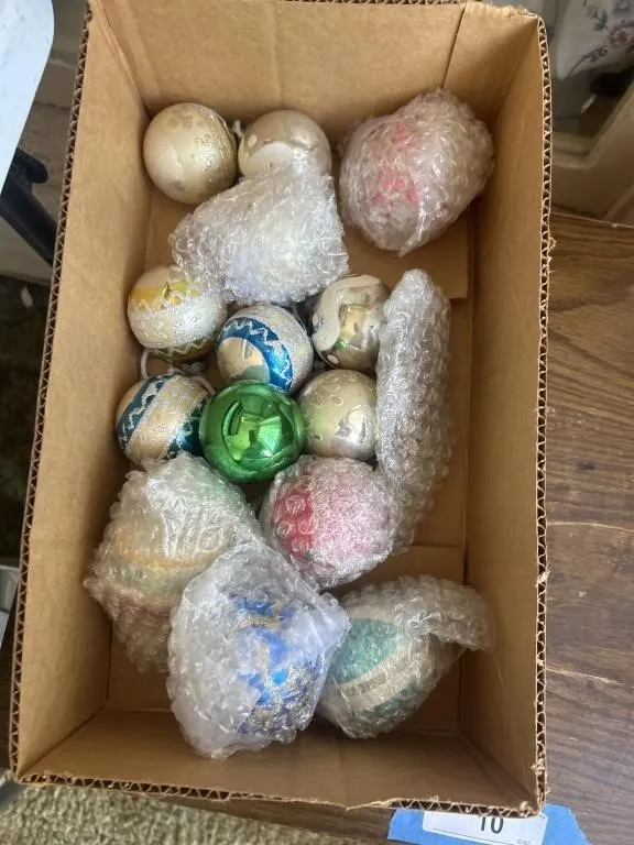Vintage Christmas ornaments
