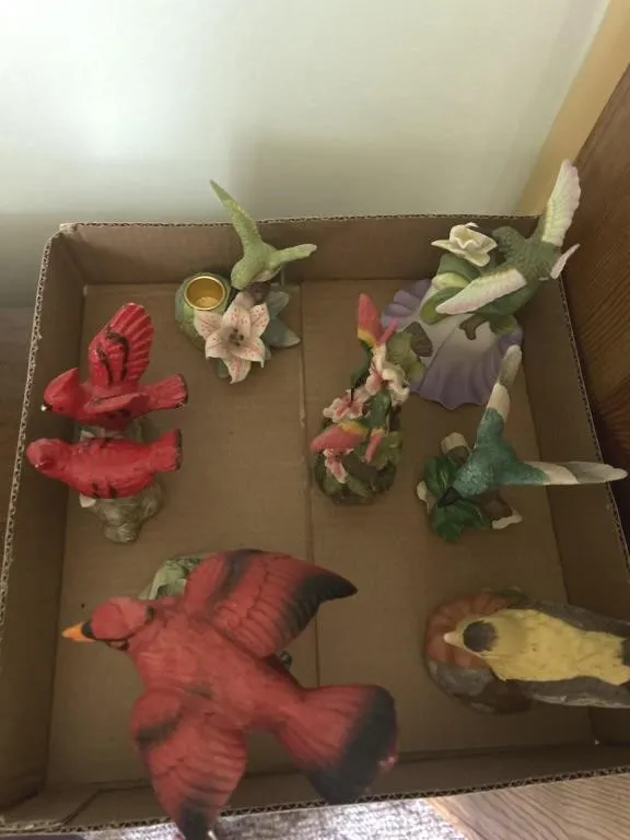 Ceramic birds