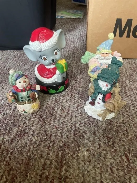 Ceramic Christmas decor