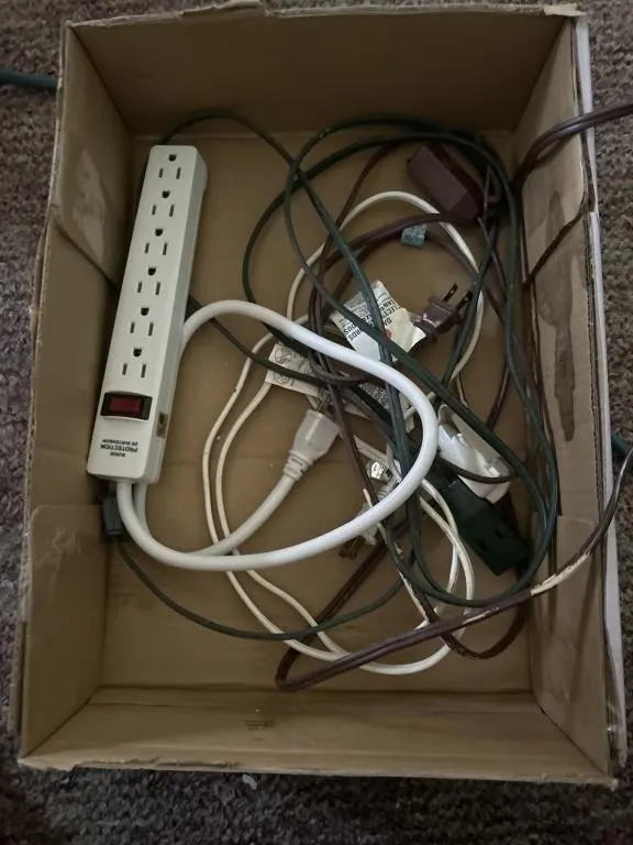 Extension cords and six prong power outlet